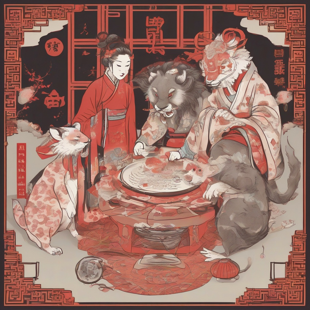 生肖配对：解码十二生肖的婚恋密码与命理玄机